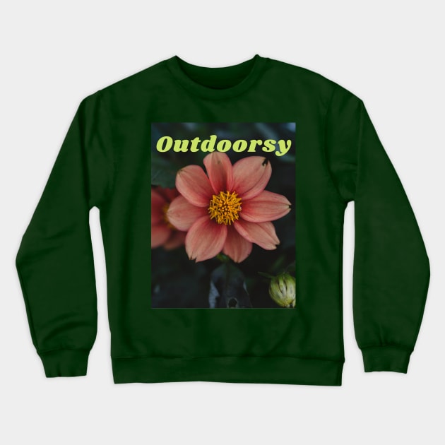 Outdoorsy Crewneck Sweatshirt by Doodle.Bug.Tees